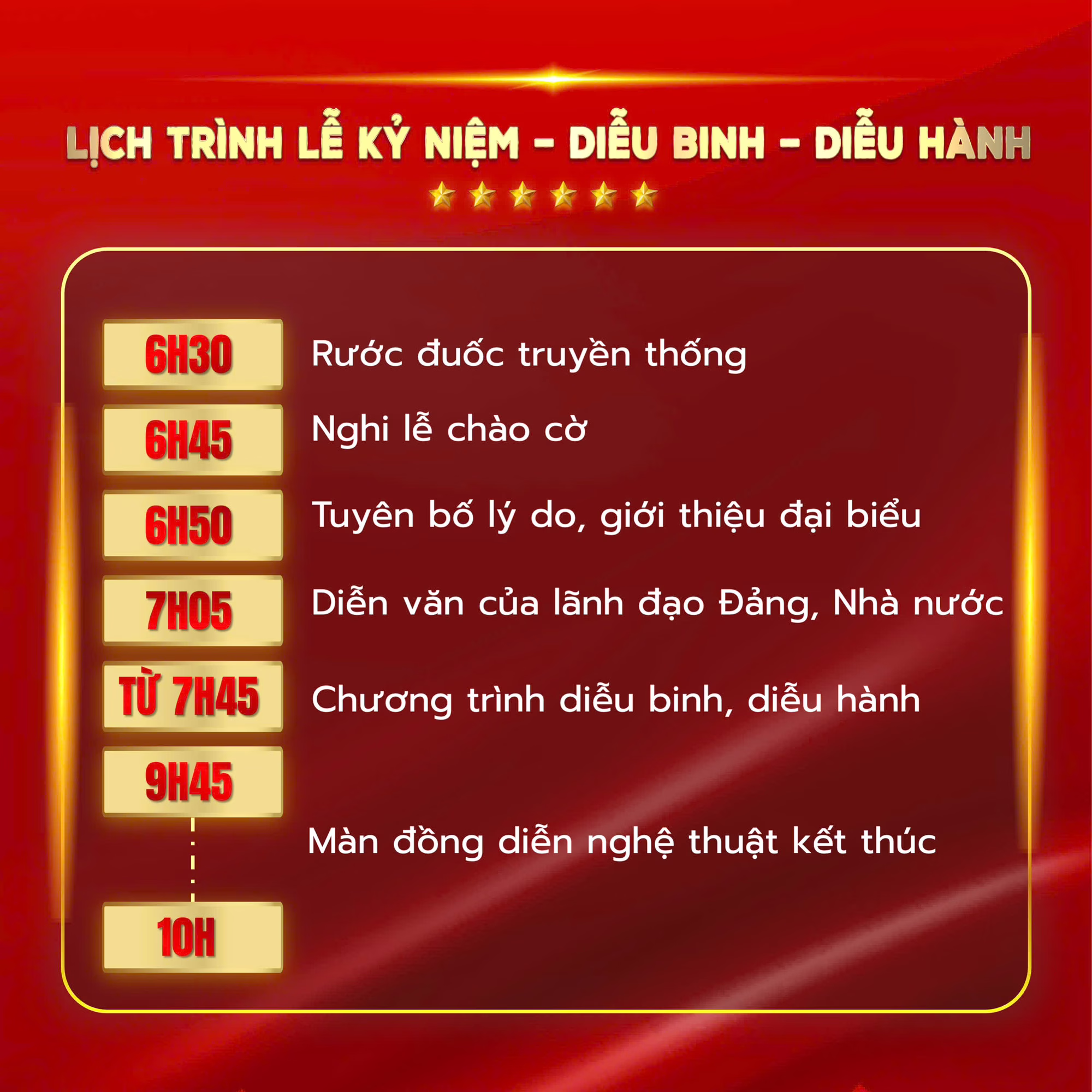 Diễu binh diễu hành 2/9
