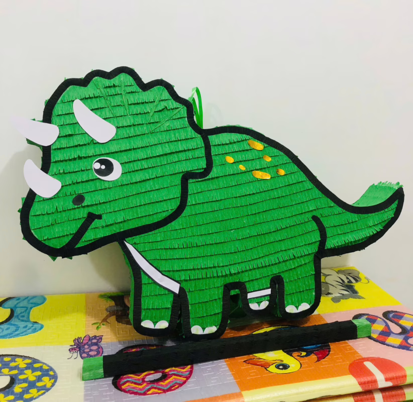 z7441865489964 f5b69a33b96bb069c3632665acdf4766 pinata sinh nhật cho bé trai 7 khủng long 3 sừng TRICERATOPS