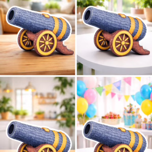 canon pinata 4 khẩu pháo 4 pinata cho bé trai