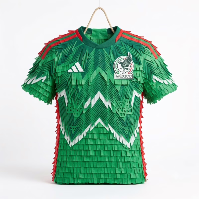 Pinata ao dau Mexico đội tuyển Mexico 5 mô hình pinata áo đấu đội tuyển Mexico